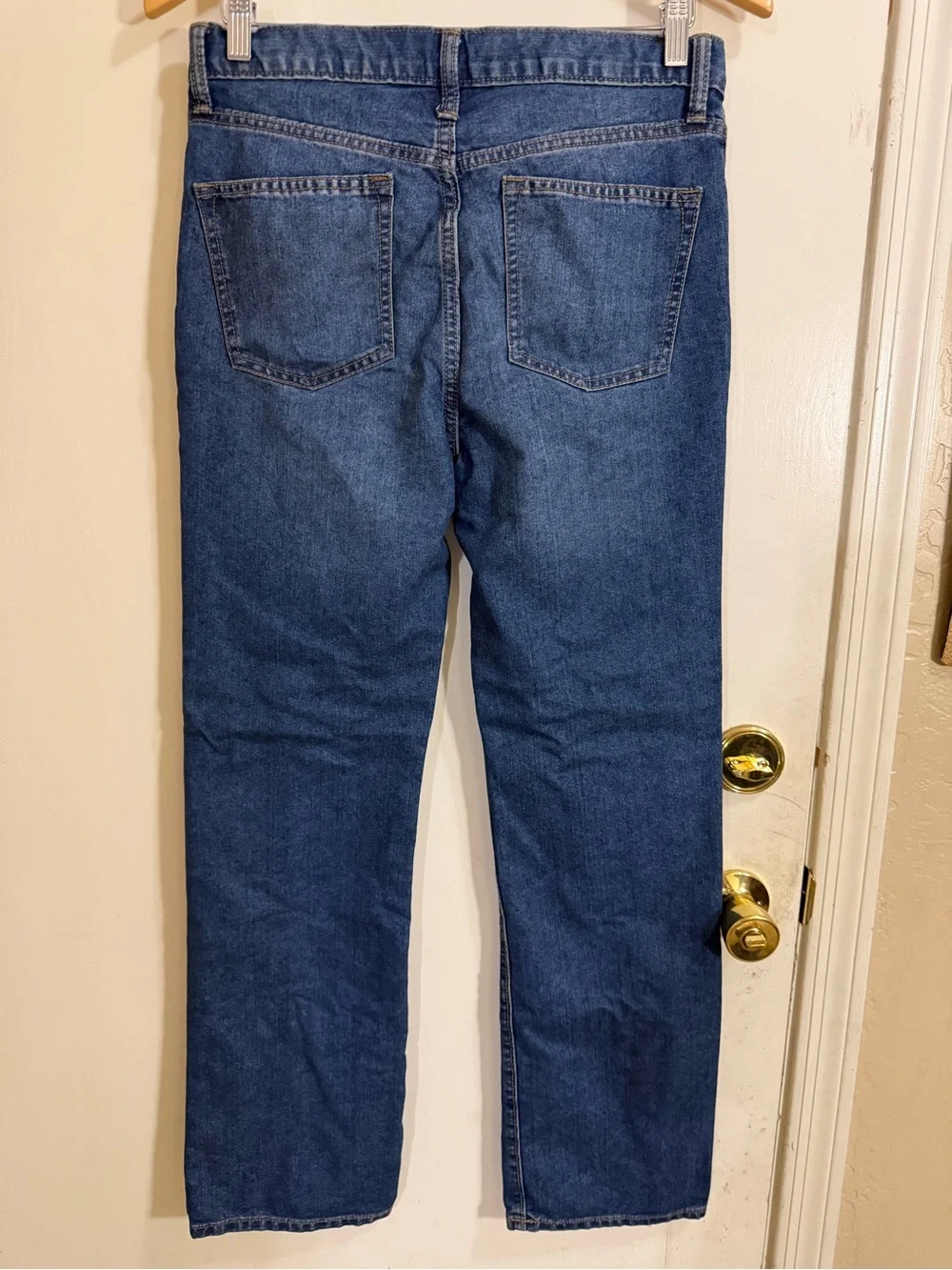 Old Navy Mens  Straight-Leg Jeans in Dark Blue (258)